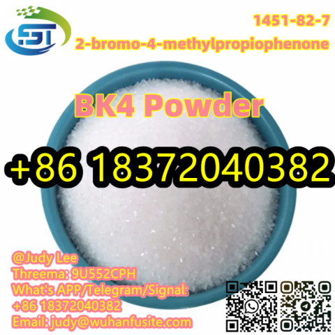 Top Grade Bk4 Off-white Crystal Powder 2-bromo-4-methylpropiophenone CAS 1451-82-7