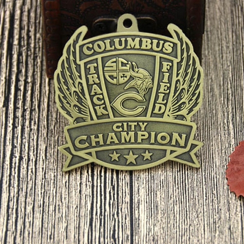 Columbus Track and Field Custom Medals