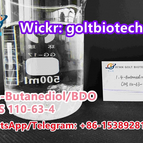 Factory Bulk supply 1,4-Butanediol Cas 110-63-4 wholesale price Wickr:goltbiotech