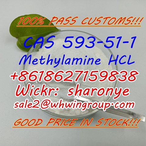 +8618627159838 Methylamine Hydrochloride CAS 593-51-1 with Stable Supply