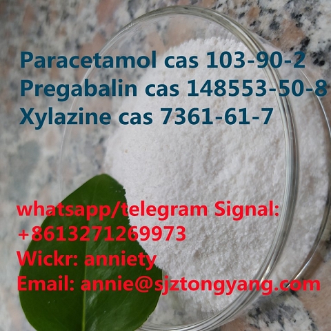 whatsapp: +8615383992253 Paracetamol cas 103-90-2 Pregabalin cas 148553-50-8 Xylazine cas 7361-61-7