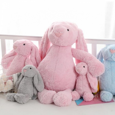   LONG-EARED RABBIT PLUSH ANIMAL