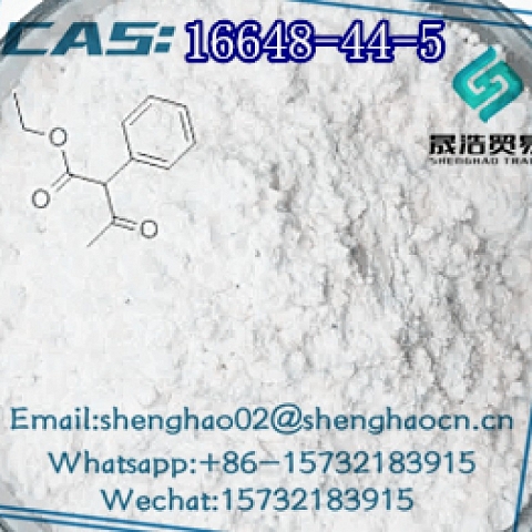  HOT SALE Methyl 2-phenylacetoacetate BMK CAS 16648-44-5 99.9% White powder