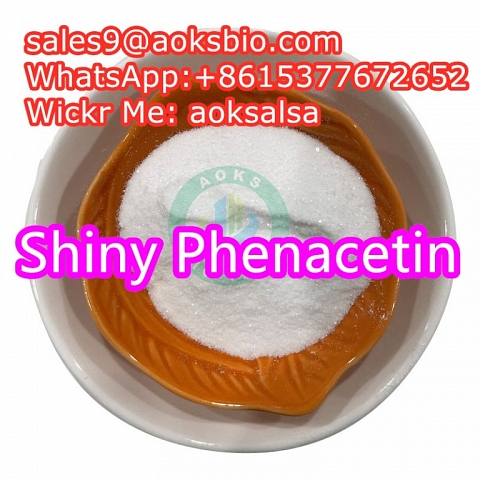 Shiny phenacetin powder cas 62-44-2 phenacetin China supplier best price