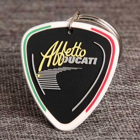 Affetto Ducati PVC Keychain