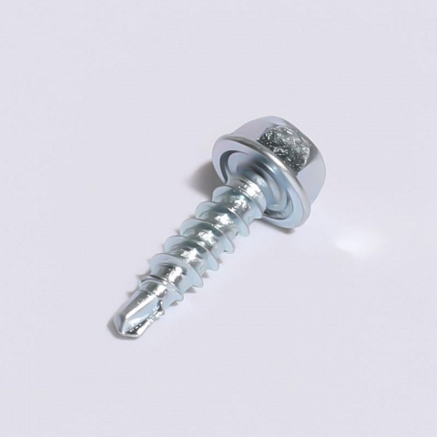 Well designed hex head screw with washer self drilling screws zinc plated