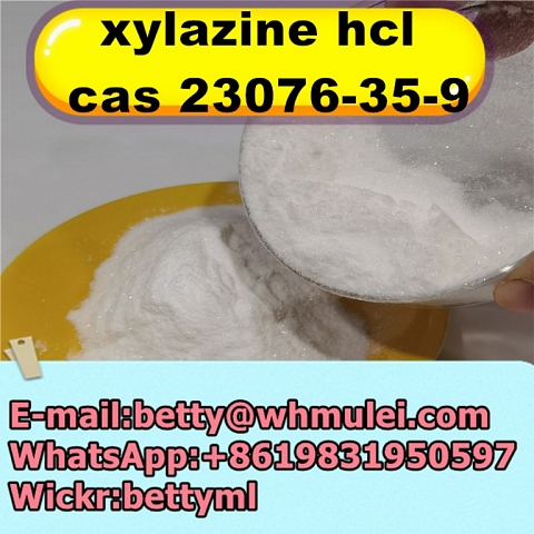 xylazine hcl cas 23076-35-9 xylazine hydrochloride best price xylazine hcl powder supplier