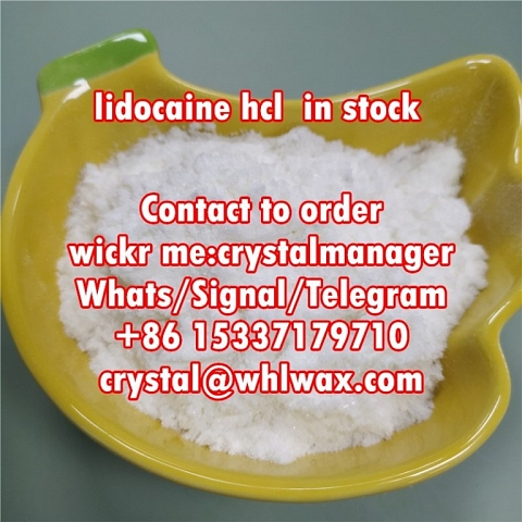 Lidocaine hcl powder cas 73-78-9 lidocaine in stock