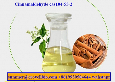 Cinnamaldehyde supplier CAS 104-55-2 (sales4@crovellbio.com)