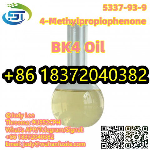 Top Grade BK4 Light Yellow Oily Liquid 4-Methylpropiophenone CAS 5337-93-9