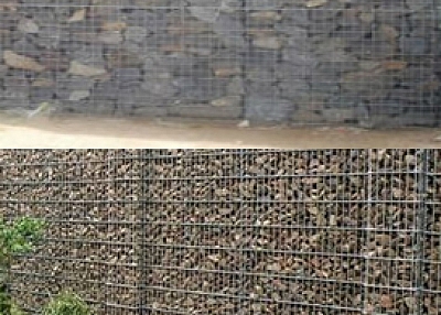 Hot Dipped Galvanized Gabion Mesh Cells