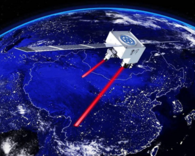 Chinese satellite relays a quantum signal (laser between cities)