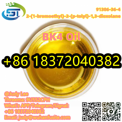 Top Grade BK4 Yellow Oily Liquid 1,3-Dioxolane, 2-(1-bromoethyl)-2-(4-methylphenyl) CAS 91306-36-4