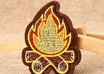 Flame Custom Patches