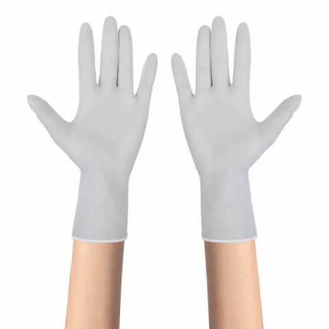 Nitrile protective gloves for food