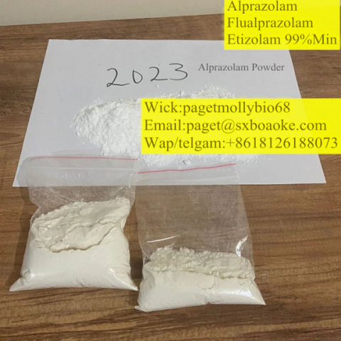 2023 new strong Benzos Powder Bromazolam  Alprazolam, 