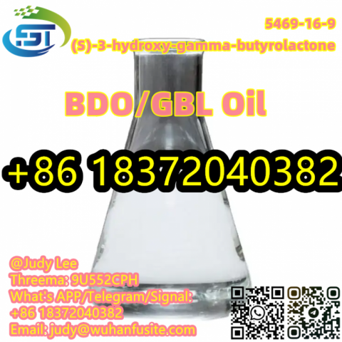 Top Grade BDO/GBL Colorless Oily Liquid (S)-3-hydroxy-gamma-butyrolactone CAS 5469-16-9