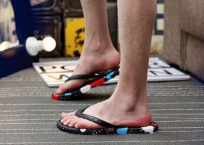  personalized flip flops