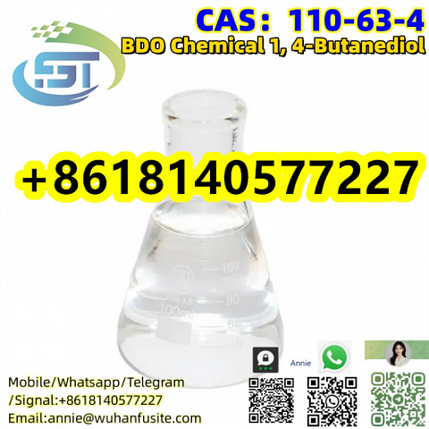 Supply High quality CAS 110-63-4 BDO Chemical 1,4-Butanediol C4H10O2 