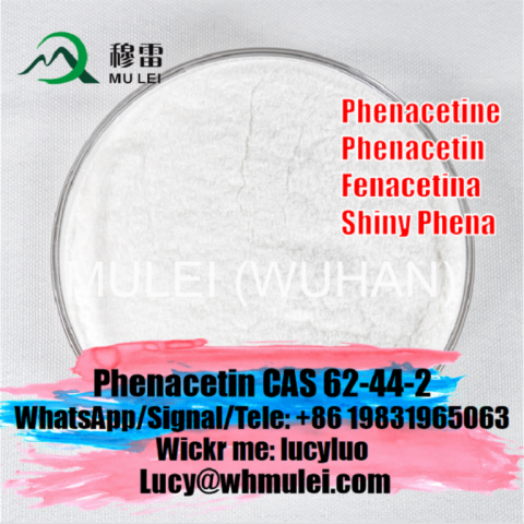 Fast Delivery Phenacetine CAS 62-44-2 Raw Shiny Phenacetin Powder