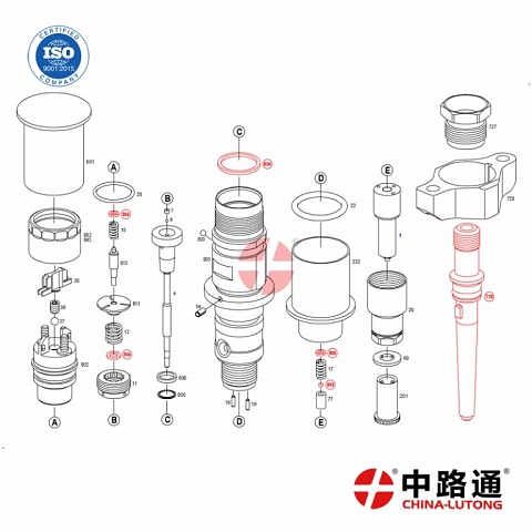 common rail fuel injector kit 0 445 120 199 diesel fuel injectors