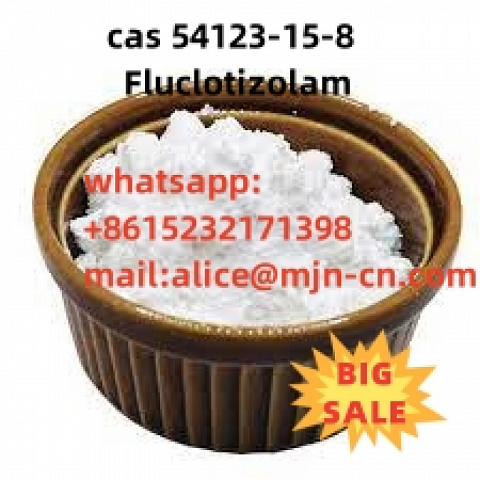 professional manufacturer cas 54123-15-8 Fluclotizolam whatsapp:+86 15232171398