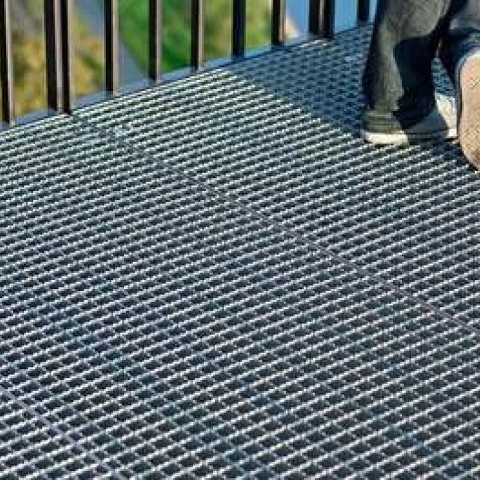 Serrated Steel Grating - Excellent for Slip Resistance