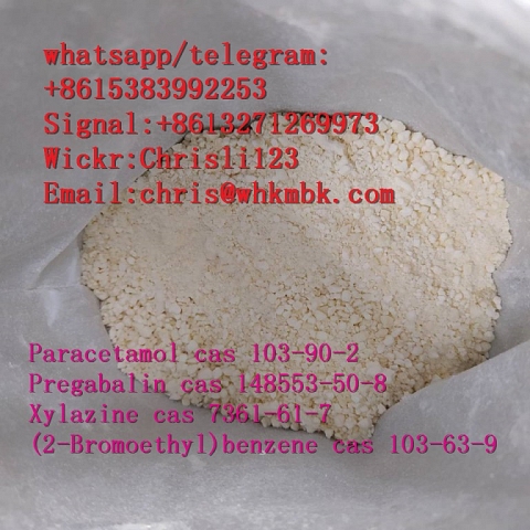 Email: chris@whkmbk Paracetamol cas 103-90-2 Pregabalin Xylazine cas 103-63-9