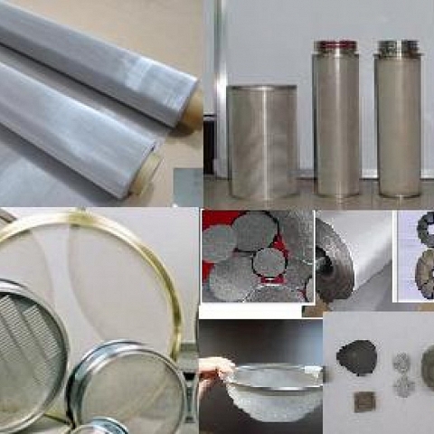 Metal mesh filters