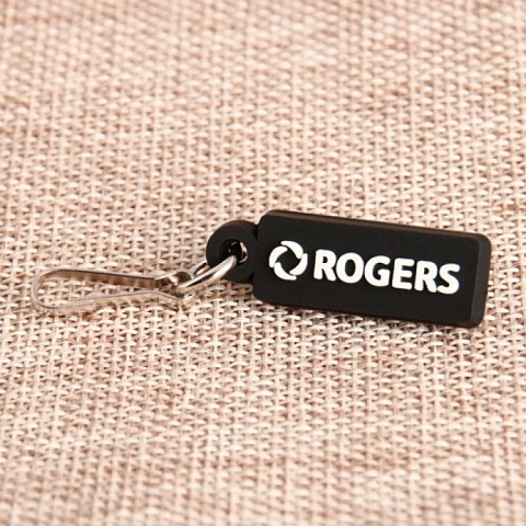 Custom PVC Patches No Minimum | ROGERS PVC Zipper Pull | GS-JJ.com ™ 