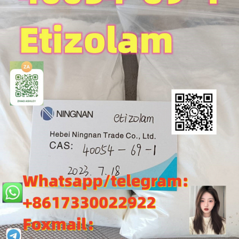 CAS 40054-69-1  Etizolam  superior quality Pharmaceutical intermediate