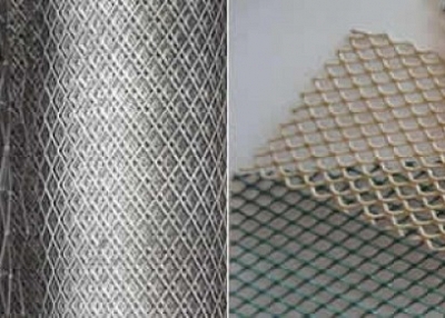 Expanded Aluminum Mesh Panels