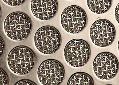 Sintered Mesh With Perforated Metal