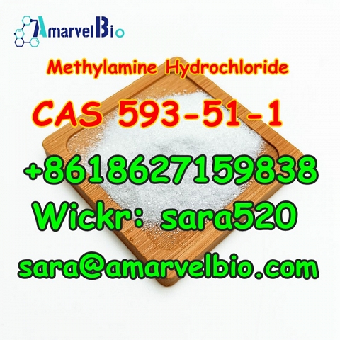 +8618627159838 Methylamine Hydrochloride CAS 593-51-1 Research Chemical with Fast Delivery