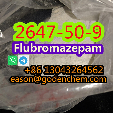 CAS 2647-50-9 Flubromazepam powder