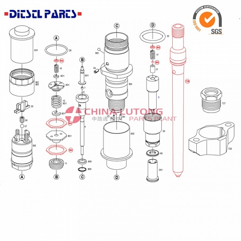 bosch piezo injector repair 0 445 120 231 Car Fuel Injector