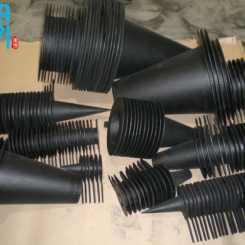 Carbon steel conical strainer