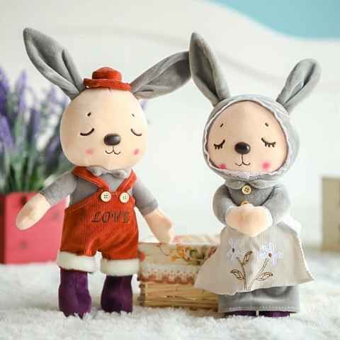 FRESH AND LOVELY COUPLE RABBIT