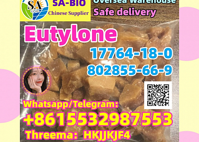 CAS 802855-66-9 Eu eutylone cas 14464-18-0 Whatsapp:+8615532987553