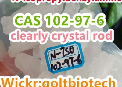 Benzylisopropylamine clear crystal bar crystal rod wholesalers Wickr:goltbiotech