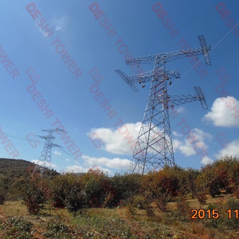 Transmission Lattice large-span tower