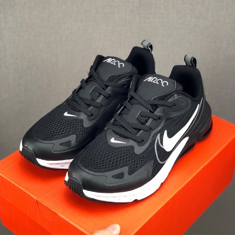 Nike Air Max 200 React in Black For Women/Men Shoes nike shoes with gold swoosh